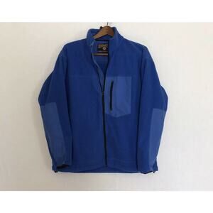 duluth trading fleece jacket‎ large blue